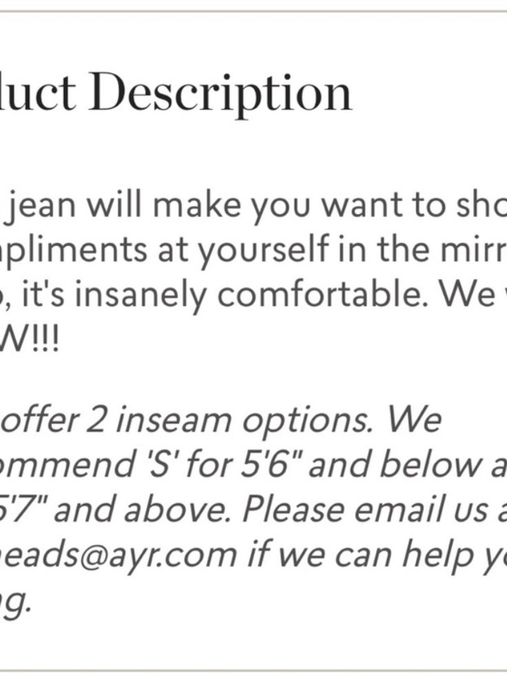 AYR Secret Sauce jeans - Picture 7 of 9